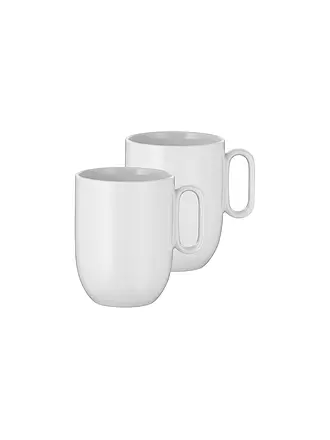 WMF | Juego de 2 tazas de café BARISTA blanco | 